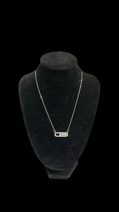 Colier Splendid Pandantiv Silver - Icedout.nm