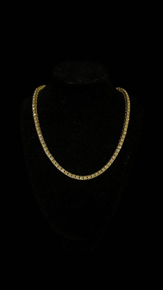 Colier Tennis Gold - Icedout.nm