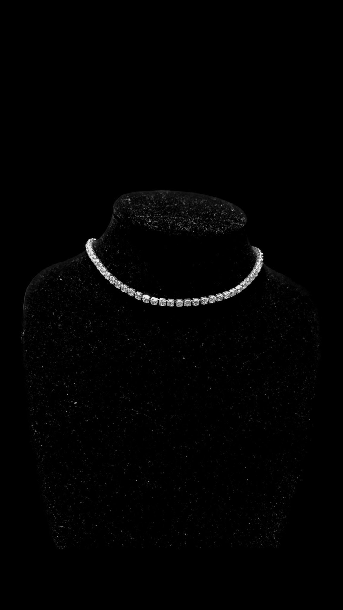 Colier Tennis Miny Silver - Icedout.nm