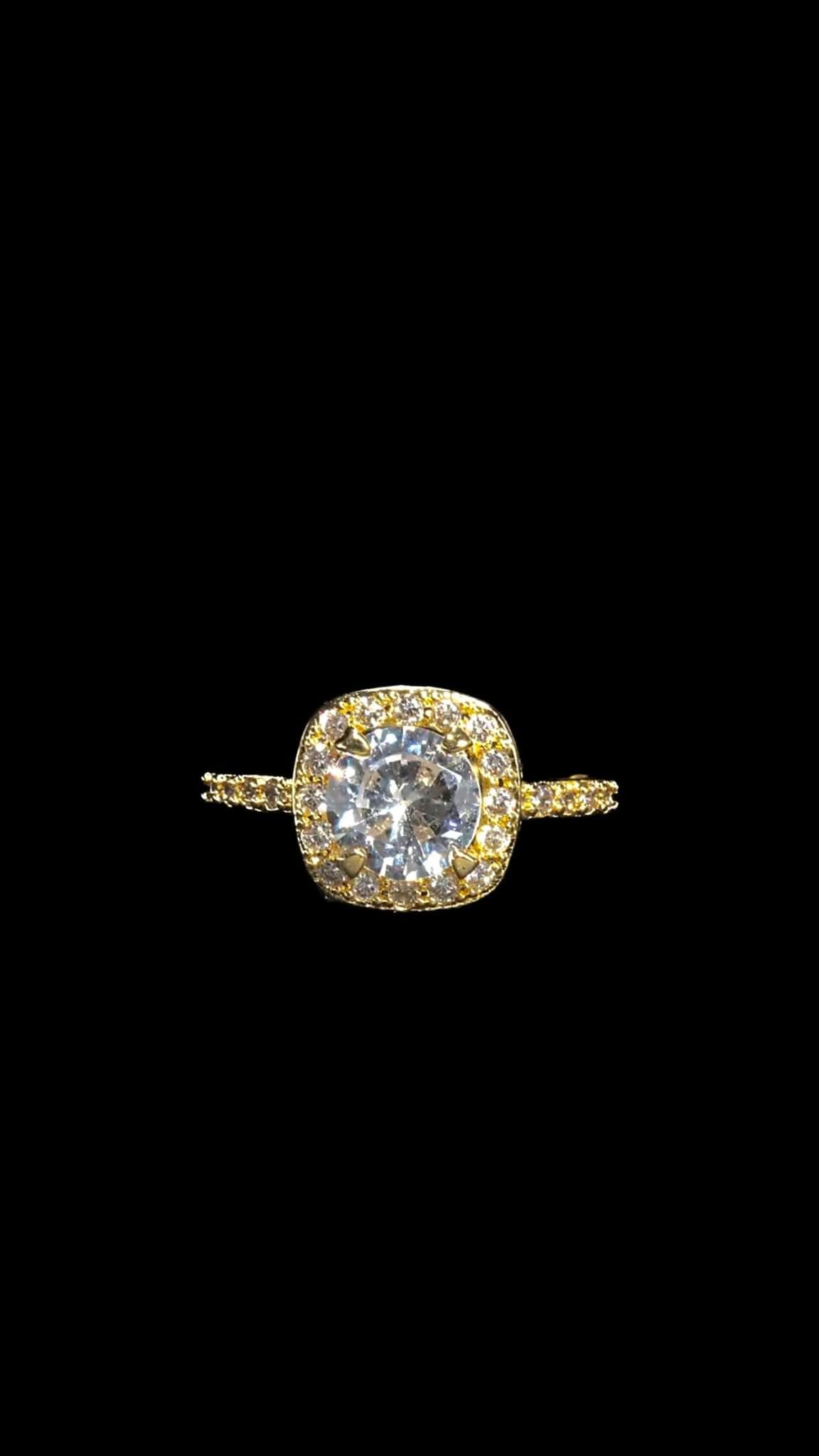 Inel Cube Gold - Icedout.nm