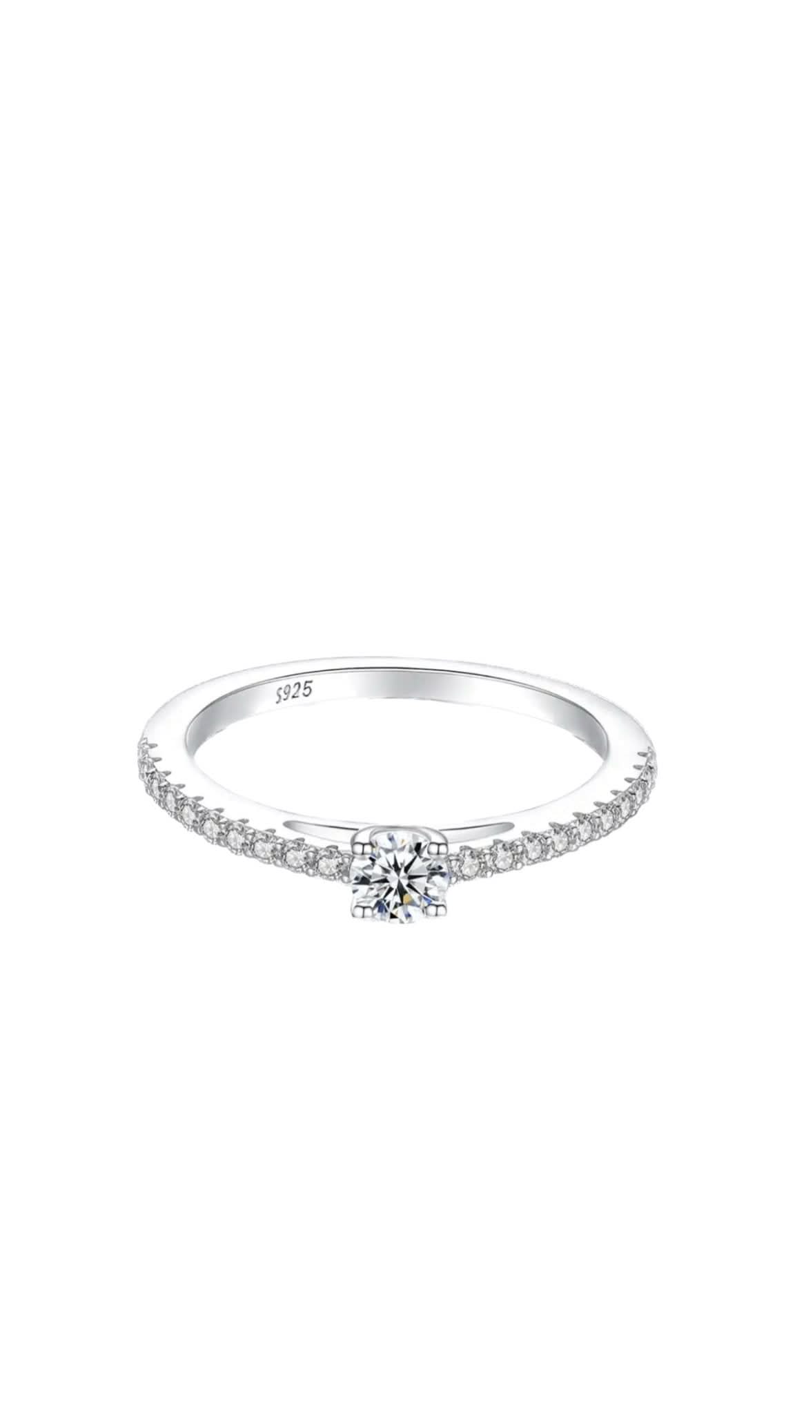 Inel Moissanite Argint 925 Silver - Icedout.nm