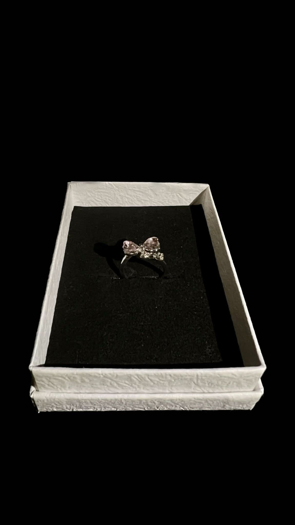 Inel Pink Bow - Icedout.nm