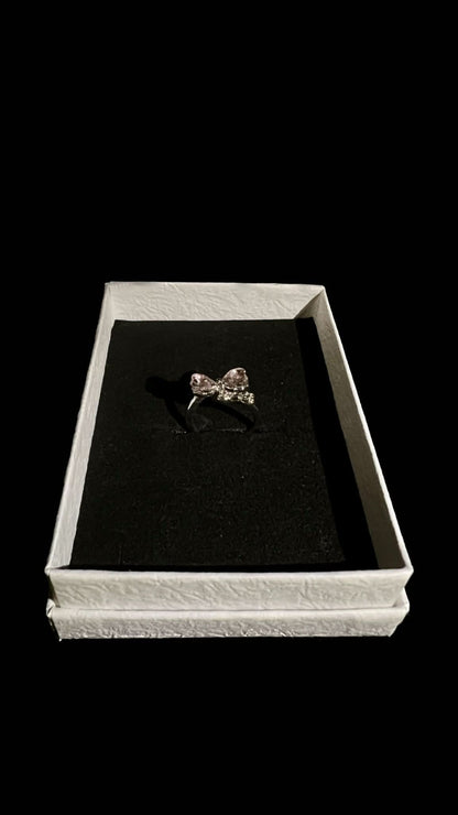Inel Pink Bow - Icedout.nm