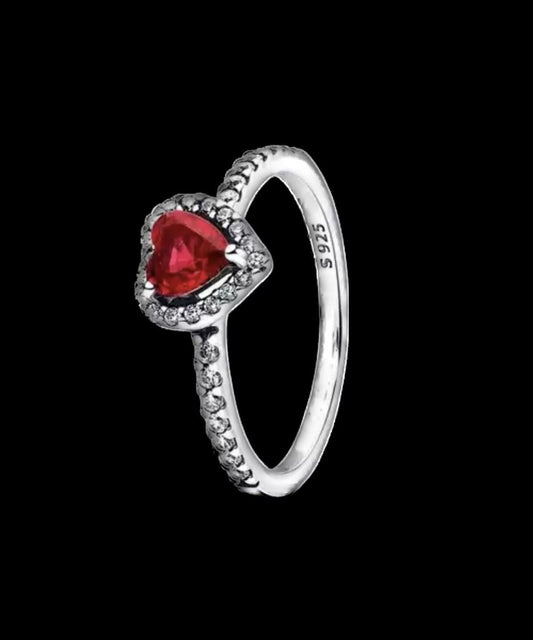 Inel Red Heart Argint 925 - Icedout.nm
