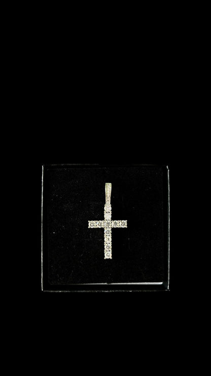 Pandantiv Iced Cross Silver - Icedout.nm