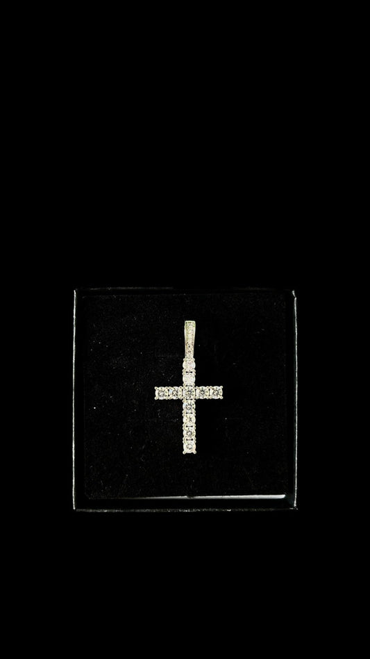 Pandantiv Iced Cross Silver - Icedout.nm