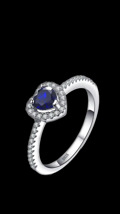 Set Colier Blue Hearts - Icedout.nm