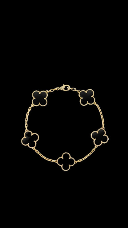 Set Colier Lucky Black&Gold - Icedout.nm
