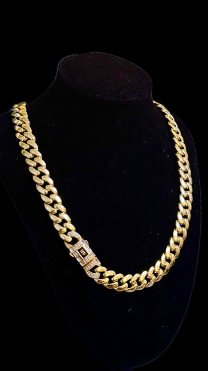 Set Cuban 12 MM GOLD - Icedout.nm