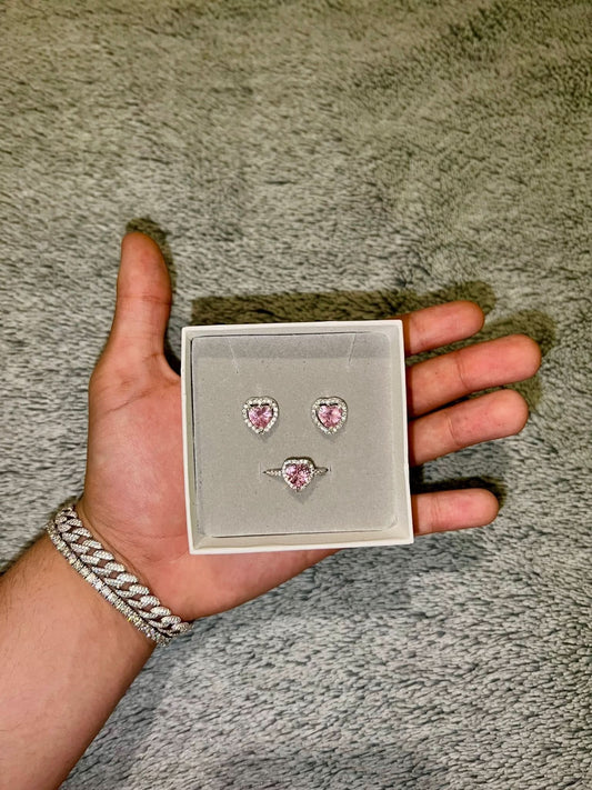 Set Gift Pink Hearts 🎁 - Icedout.nm