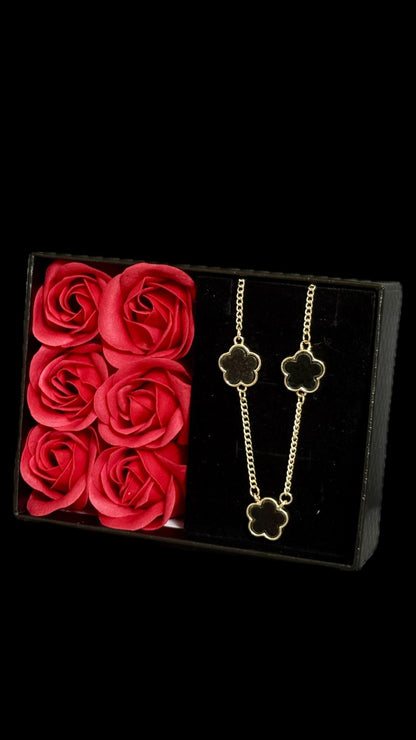 Set Lucky Black&Gold + punguță de cadou - Icedout.nm