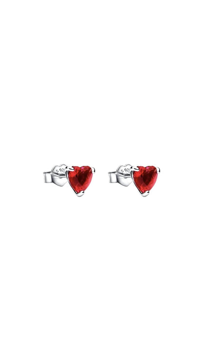Set Red Heart 925 - Icedout.nm