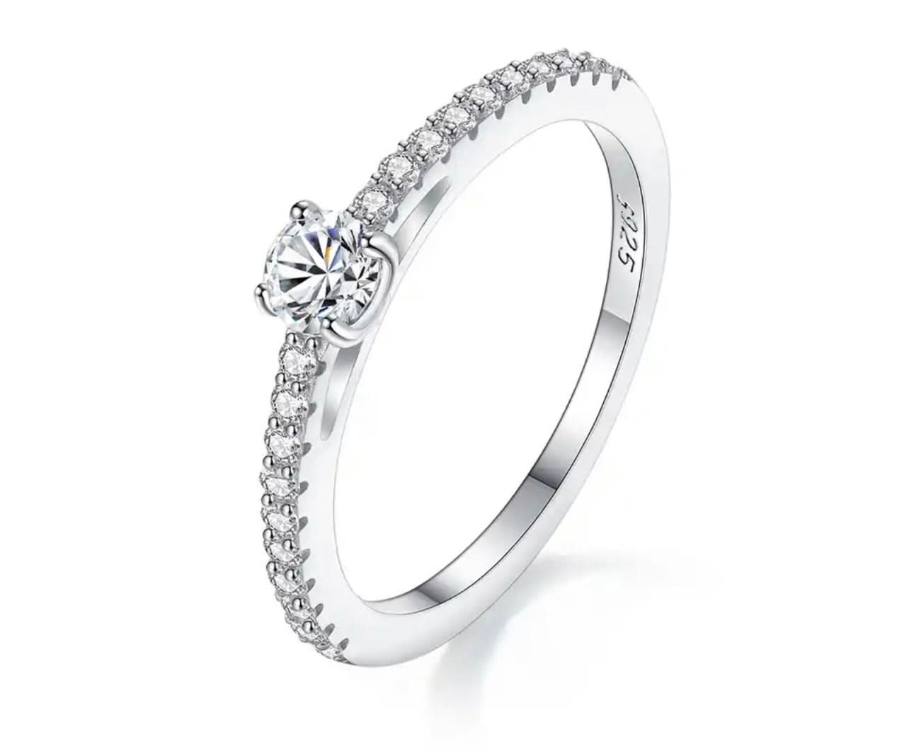 Set Strawberry Moissanite 925 Silver - Icedout.nm