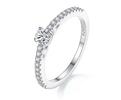 Set Strawberry Moissanite 925 Silver - Icedout.nm